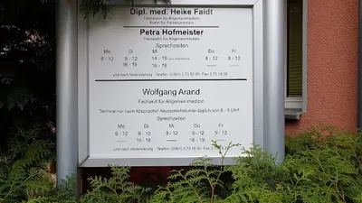 Praxis für Allgemeinmedizin Wolfgang Arand