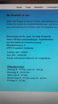 Hausarztpraxis Tu-Linh Wengrzik