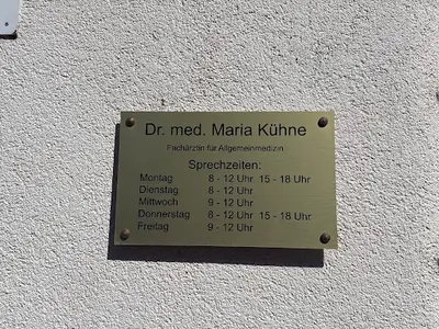 Dr. M. Kühne Fachärztin für Allgemeinmedizin