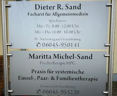 Facharzt für Allgemeinmedizin, Dieter R. Sand