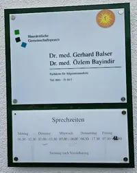 Gemeinschaftspraxis Drs. G. Balser und Ö. Bayindir