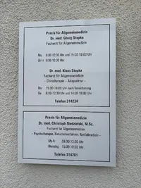 Praxis für Allgemeinmedizin Dr. med. Georg Stupka
