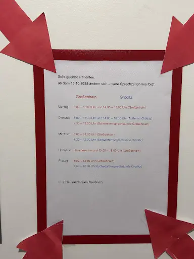 Hausarztpraxis Robert Kaubisch Facharzt für Allgemeinmedizin