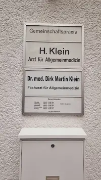 Dr. med. Dirk Martin Klein