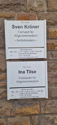 Gemeinschaftspraxis Dres. Sven Kröner und Ina Tilse