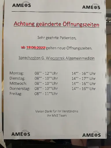 Hausarztpraxis Dr. med. Ines Frings & Dr. med. Gerd Wieczorrek - AMEOS Poliklinikum Halberstadt