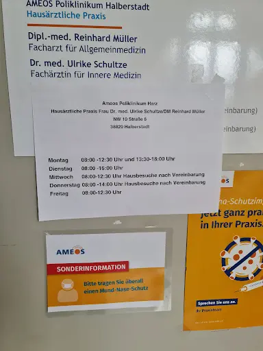 Hausarztpraxis Dr. Ulrike Schultze - AMEOS Poliklinikum Halberstadt