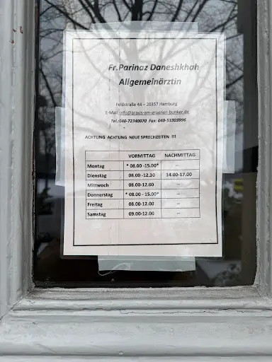 Parinaz Daneshkhah - PRAXIS AM GRÜNEN BUNKER