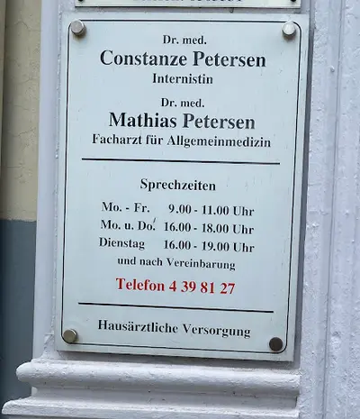 Praxis Dres. Constanze und Mathias Petersen