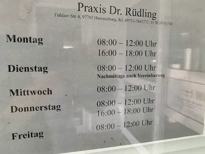 Ruedling Hubert Dr. Dr.