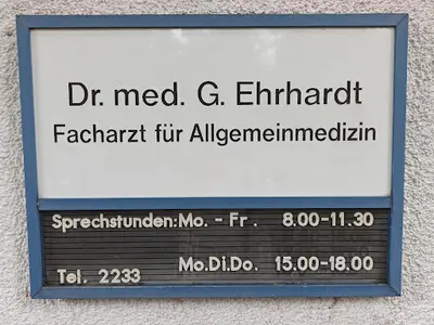 Praxis Dr.Gerd-Michael Ehrhardt Facharzt für Allgemeinmedizin