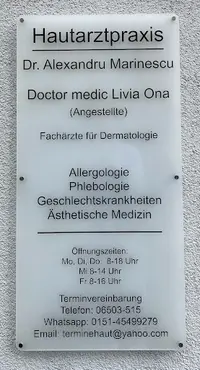 Hautarztpraxis Dr. Alexandru Marinescu