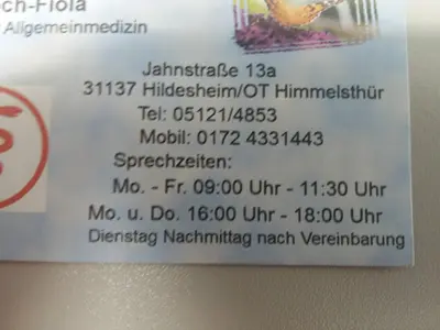 Herr Dr. med. Hubert Boch-Fiola