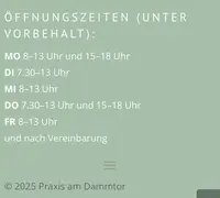 Praxis am Dammtor - Dr. med. Caroline Hauser und Dr.med. Bernadette Ernst