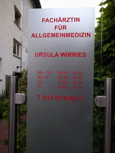 Ursula Wirries Fachärztin für Allgemeinmedizin