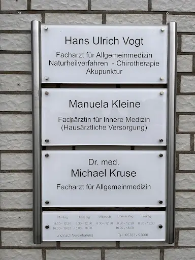 Hausarztpraxis Georgstraße, Hans-Ulrich Vogt, Dr. med. Michael Kruse, Manuela Kleine und Maren Rodefeld