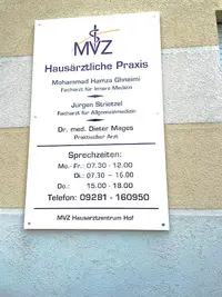 MVZ Hausarztzentrum Hof Dres. Strietzel, Sargsyan u. Dr. Sachs