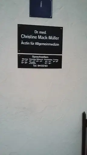 Dr. med. Christine Mack-Müller