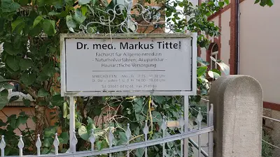 Herr Dr. med. Markus Tittel