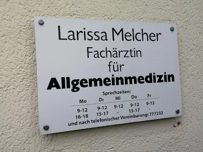 Frau Larissa Melcher - Fachärztin für Allgemeinmedizin