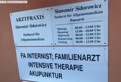Facharzt Slawomir Sidorowicz