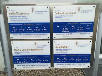 Gemeinschaftspraxis PD Dr. med Klugewitz, Dr Med Anja Köhler