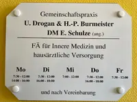 Dipl.-Med. Erhard Schulze, Ulrike Drogan und Hans-Peter Burmeister