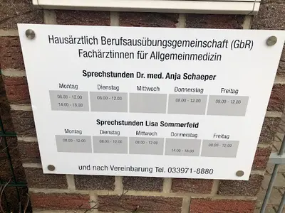 Hausärztliche Gemeinschaftspraxis Dr. Schaeper & Sommerfeld & Dr. Rinno