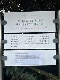 Internistische Hausarztpraxis dr. med. univ. Albrecht Wenzel