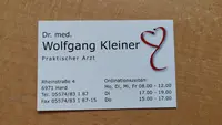 Dr. Wolfgang Kleiner