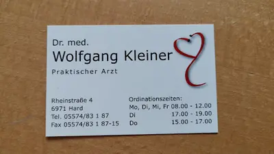 Dr. Wolfgang Kleiner