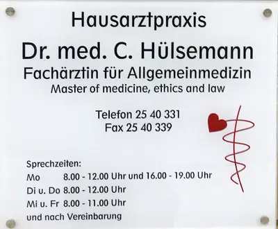 Dr. med. Claudia Hülsemann, M.mel.