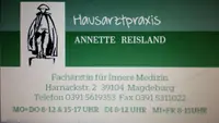 Internistische Hausarztpraxis Annette Reisland