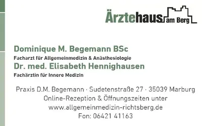 Praxis Begemann & Hennighausen | Ärztehaus am Berg