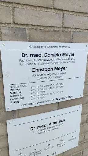 Hausärztliche Gemeinschaftspraxis Satrup, Dr. Daniela Meyer und Ralf Clausen