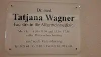 Frau Dr. med. Tatjana Wagner