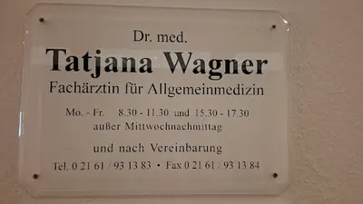 Frau Dr. med. Tatjana Wagner