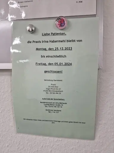 Irina Habermehl Fachärztin für Allgemeinmedizin