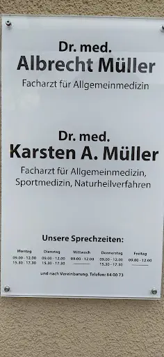 Albrecht Müller Arzt für Allgemeinmedizin