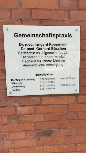 Dr.med. Irmgard Koopmann & Dr. med. Gerhard Böschen