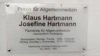 Klaus Hartmann Arzt für Allgemeinmedizin