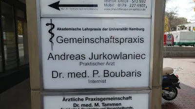 Internistisch / Hausärztliche Gemeinschaftspraxis, Dr. Boubaris, Andreas Jurkowlaniec