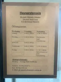 Dr. med. M. Olteanu und Dr. med. I. Luca
