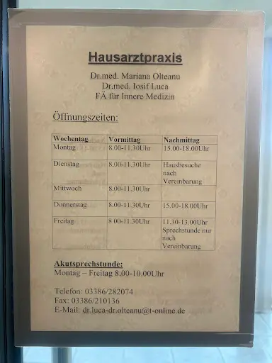 Dr. med. M. Olteanu und Dr. med. I. Luca