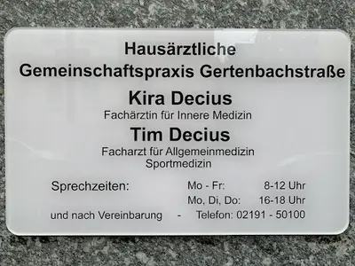 Kira und Tim Decius Hausärzte
