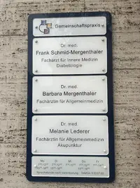 Allgemein- und Innere Medizin - Dres. Schmid-Mergenthaler, Mergenthaler, Lederer, Strecker