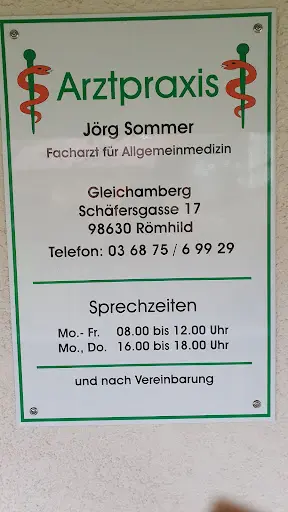 Herr Jörg Sommer
