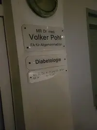 Herr MR Dr. med. Volker Pohl