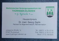 Hausärztliche Praxis Dr. med. Georg Zapfe