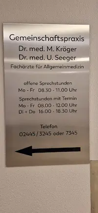 Gemeinschaftspraxis Seeger/Kröger